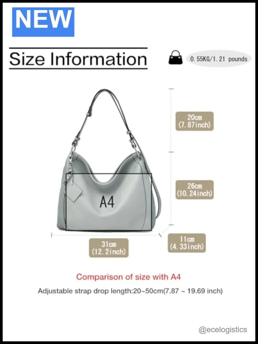 Slouchy Hobo Tote Bag Cowhide Leather Shoulder Handbag Purse Crossbody